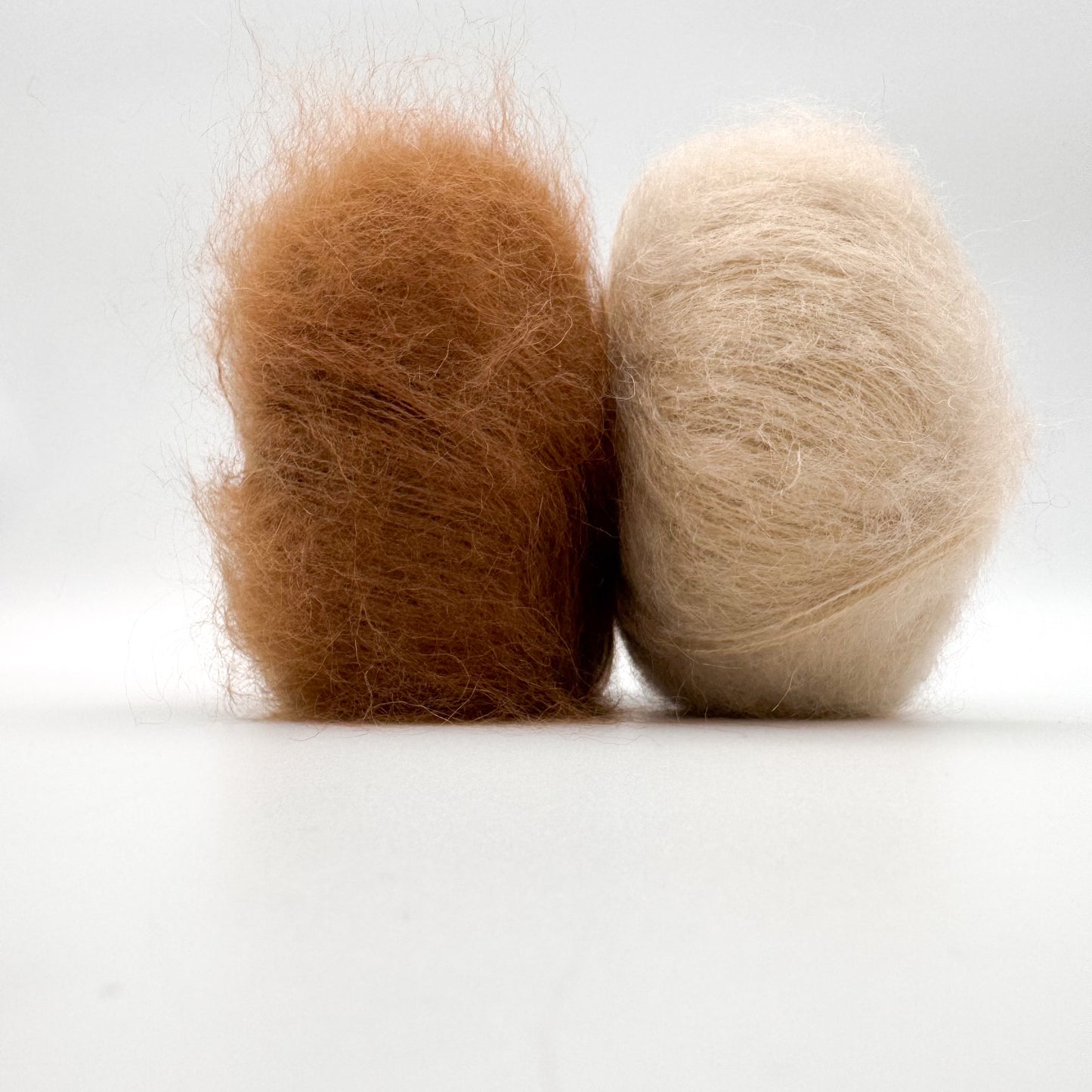 Mohair Sport garen in de kleur Karamel – superkid mohair en zijde van A Knitters World